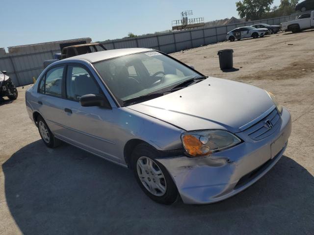 1HGES16521L064020 - 2001 HONDA CIVIC LX GRAY photo 4