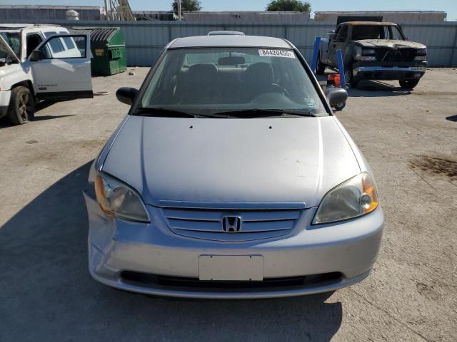 1HGES16521L064020 - 2001 HONDA CIVIC LX GRAY photo 5