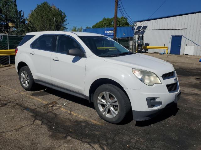 1GNALBEK9DZ111432 - 2013 CHEVROLET EQUINOX LS 白色 照片 4
