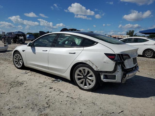 5YJ3E1EA5MF978409 - 2021 TESLA MODEL 3 თეთრი ფოტო 2