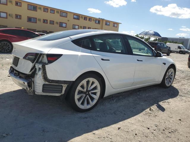 5YJ3E1EA5MF978409 - 2021 TESLA MODEL 3 თეთრი ფოტო 3
