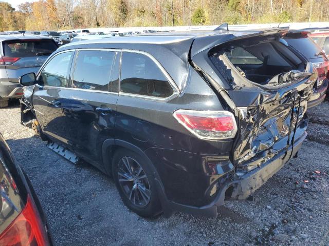 5TDJKRFH5GS504115 - 2016 TOYOTA HIGHLANDER XLE Чорний фото 2