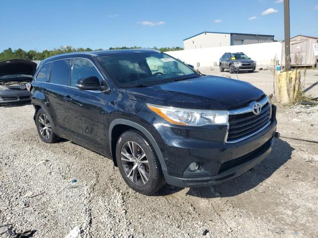 5TDJKRFH5GS504115 - 2016 TOYOTA HIGHLANDER XLE Чорний фото 4
