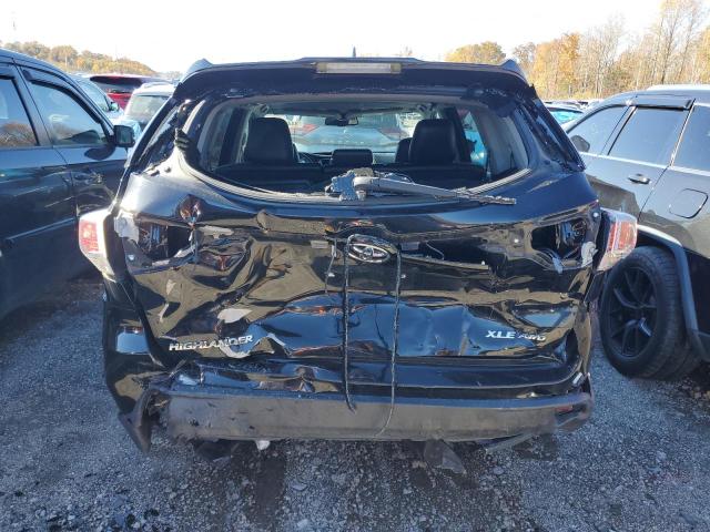 5TDJKRFH5GS504115 - 2016 TOYOTA HIGHLANDER XLE Чорний фото 6