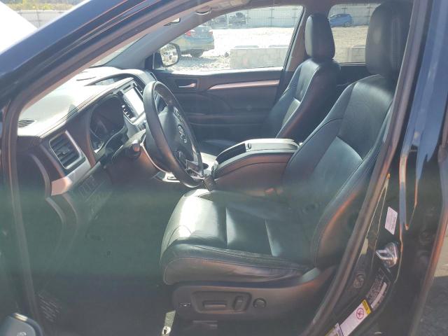 5TDJKRFH5GS504115 - 2016 TOYOTA HIGHLANDER XLE Чорний фото 7