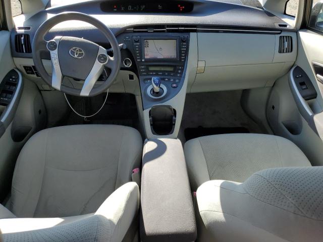 JTDKN3DU7A0129489 - 2010 TOYOTA PRIUS WHITE photo 8