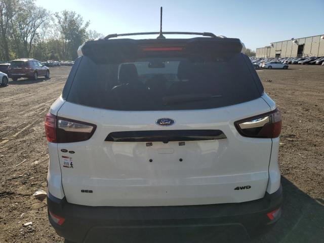 MAJ6S3JL0MC436629 - 2021 FORD ECOSPORT SES WHITE photo 6