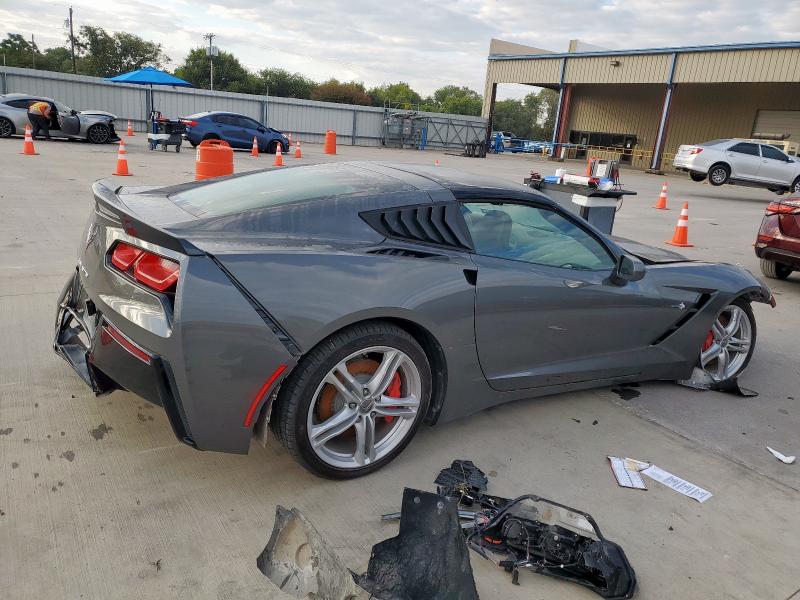 1G1YB2D78G5112437 - 2016 CHEVROLET CORVETTE STINGRAY 1LT GRAY photo 3