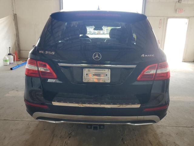 4JGDA5HB5EA274552 - 2014 MERCEDES-BENZ ML 350 4MATIC BLACK photo 6