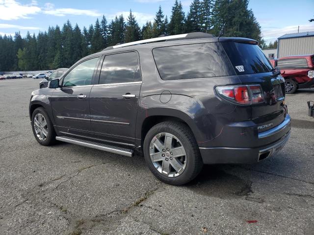1GKKVTKD0EJ192215 - 2014 GMC ACADIA DENALI GRAY photo 2