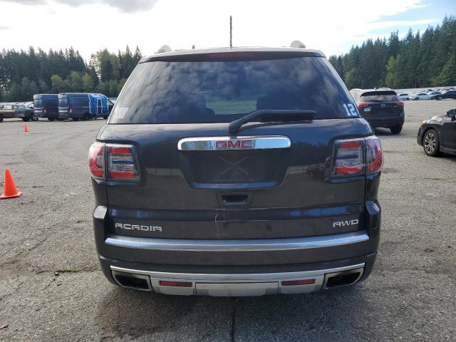 1GKKVTKD0EJ192215 - 2014 GMC ACADIA DENALI GRAY photo 6