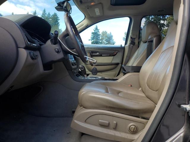 1GKKVTKD0EJ192215 - 2014 GMC ACADIA DENALI GRAY photo 7