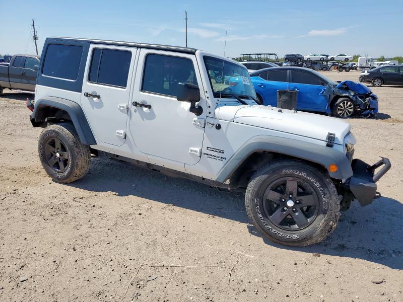 1C4BJWDG9HL530624 - 2017 JEEP WRANGLER UNLIMITED SPORT WHITE photo 4