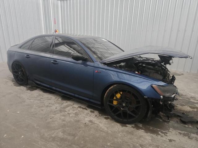 WAUHGAFC5FN033347 - 2015 AUDI A6 PRESTIGE Azul foto 4