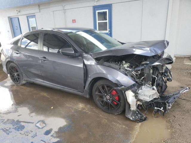 19XFC2F55HE073805 - 2017 HONDA CIVIC LX رمادي صورة 4