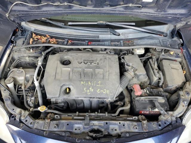 2T1BU4EE7DC107535 - 2013 TOYOTA COROLLA BASE Mavi foto 11