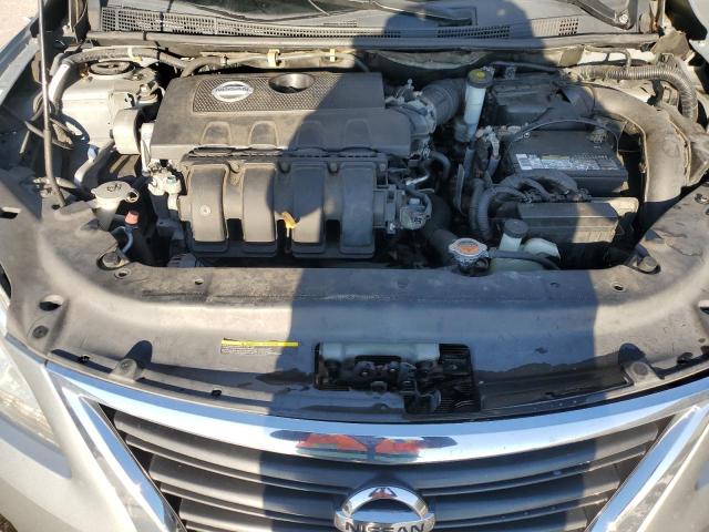 3N1AB7AP4DL649489 - 2013 NISSAN SENTRA S GRAY photo 11