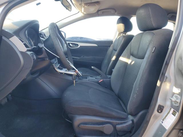 3N1AB7AP4DL649489 - 2013 NISSAN SENTRA S GRAY photo 7