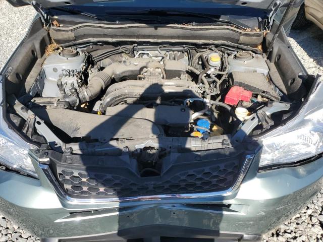JF2SJADC4FH513392 - 2015 SUBARU FORESTER 2.5I PREMIUM GREEN photo 12