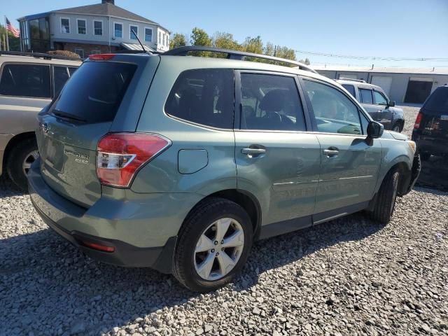 JF2SJADC4FH513392 - 2015 SUBARU FORESTER 2.5I PREMIUM GREEN photo 3