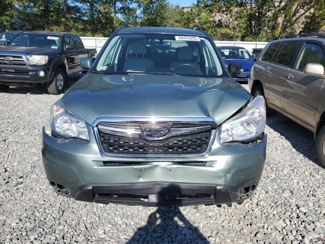 JF2SJADC4FH513392 - 2015 SUBARU FORESTER 2.5I PREMIUM GREEN photo 5