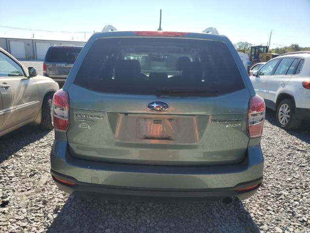 JF2SJADC4FH513392 - 2015 SUBARU FORESTER 2.5I PREMIUM GREEN photo 6