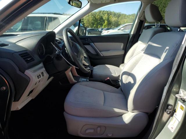 JF2SJADC4FH513392 - 2015 SUBARU FORESTER 2.5I PREMIUM GREEN photo 7