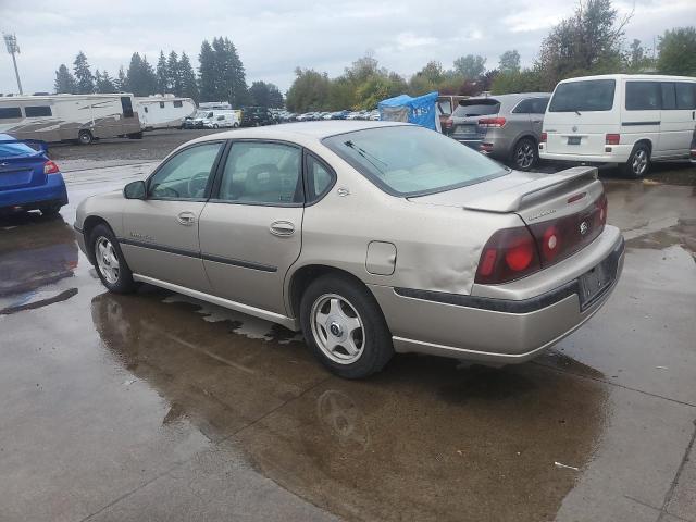 2G1WH55K429377118 - 2002 CHEVROLET IMPALA LS GOLD photo 2