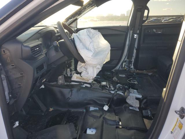 1FM5K8AB0MGA86756 - 2021 FORD EXPLORER POLICE INTERCEPTOR 白色 照片 7