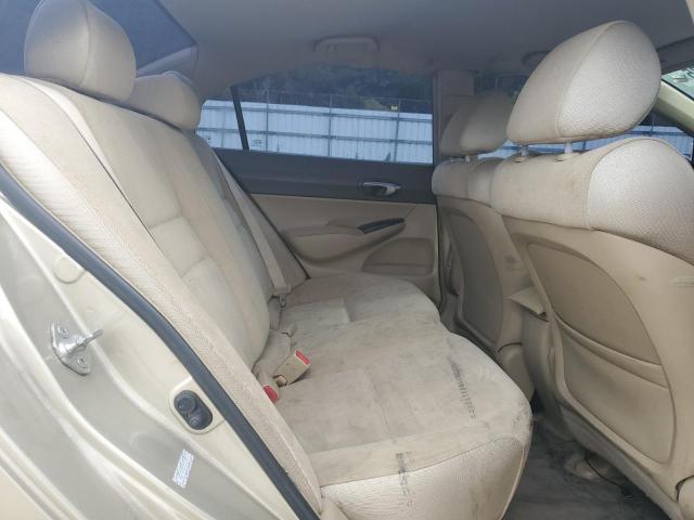 1HGFA16537L015957 - 2007 HONDA CIVIC LX GOLD photo 10