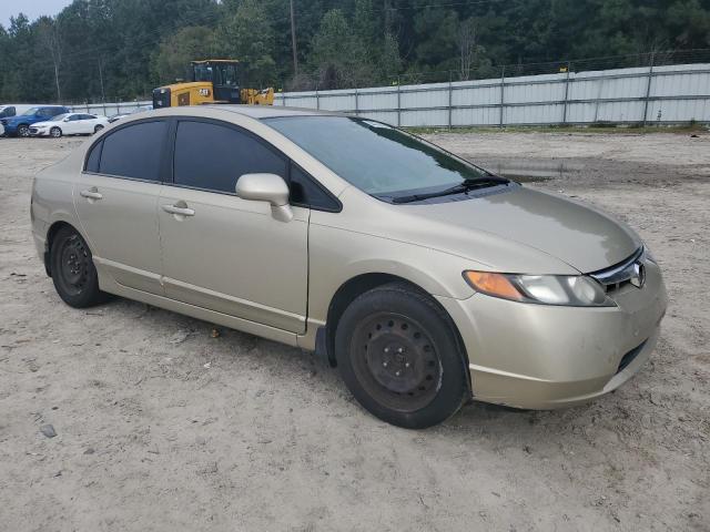 1HGFA16537L015957 - 2007 HONDA CIVIC LX GOLD photo 4