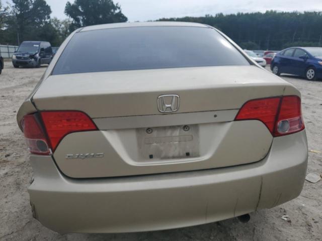 1HGFA16537L015957 - 2007 HONDA CIVIC LX GOLD photo 6