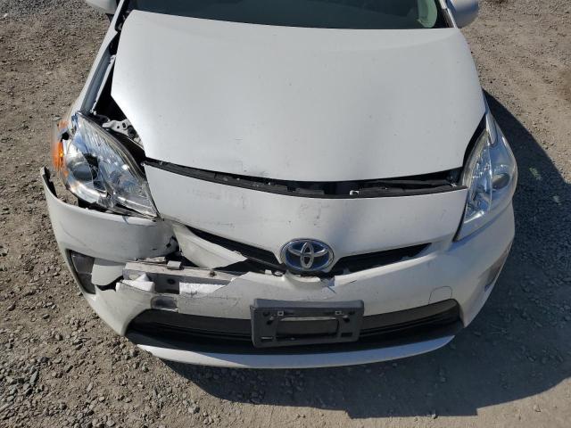 JTDKN3DU4F1885346 - 2015 TOYOTA PRIUS WHITE photo 11