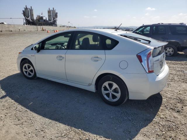 JTDKN3DU4F1885346 - 2015 TOYOTA PRIUS WHITE photo 2