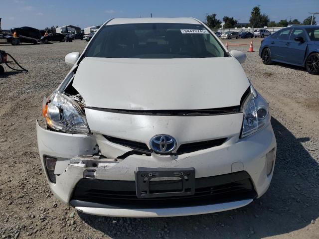 JTDKN3DU4F1885346 - 2015 TOYOTA PRIUS WHITE photo 5