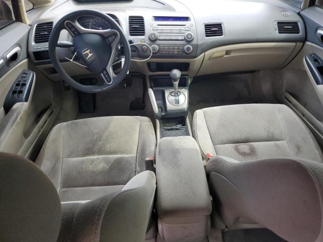 2HGFA1F81AH504565 - 2010 HONDA CIVIC EX RED photo 8