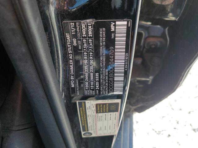 WDCGG8JB0DG044709 - 2013 MERCEDES-BENZ GLK 350 4MATIC BLACK photo 13