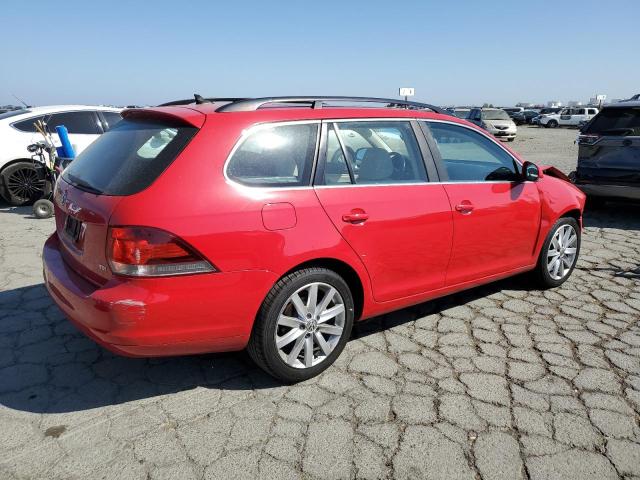 3VWPL7AJ9EM623074 - 2014 VOLKSWAGEN JETTA TDI 红色 照片 3