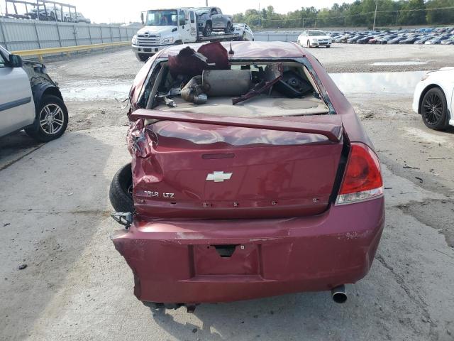 2G1WU58R879157248 - 2007 CHEVROLET IMPALA LTZ MAROON photo 6