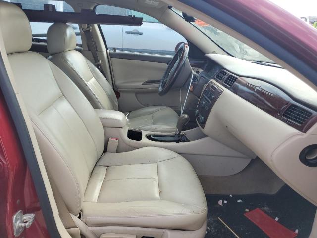 2G1WU58R879157248 - 2007 CHEVROLET IMPALA LTZ MAROON photo 7