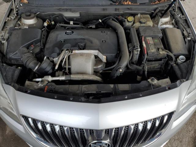 2G4GK5EX5G9204977 - 2016 BUICK REGAL SILVER photo 11