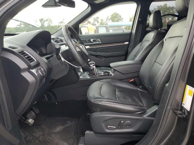 1FM5K7FH1JGC51667 - 2018 FORD EXPLORER LIMITED Gris photo 7