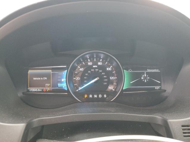 1FM5K7FH1JGC51667 - 2018 FORD EXPLORER LIMITED Gris photo 9