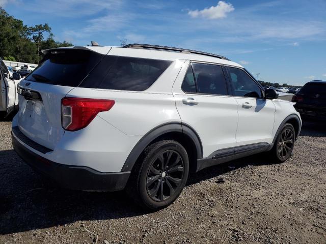 1FMSK7DHXMGA57049 - 2021 FORD EXPLORER XLT 白色 照片 3