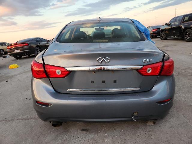 JN1CV7AP9GM202554 - 2016 INFINITI Q50 BASE ნაცრისფერი ფოტო 6