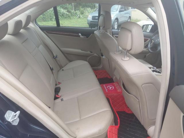 WDDGF8BB6BR145896 - 2011 MERCEDES-BENZ C 300 4MATIC BLUE photo 6