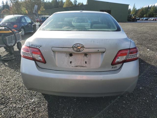 4T1BF3EK1BU619491 - 2011 TOYOTA CAMRY BASE SILVER photo 6
