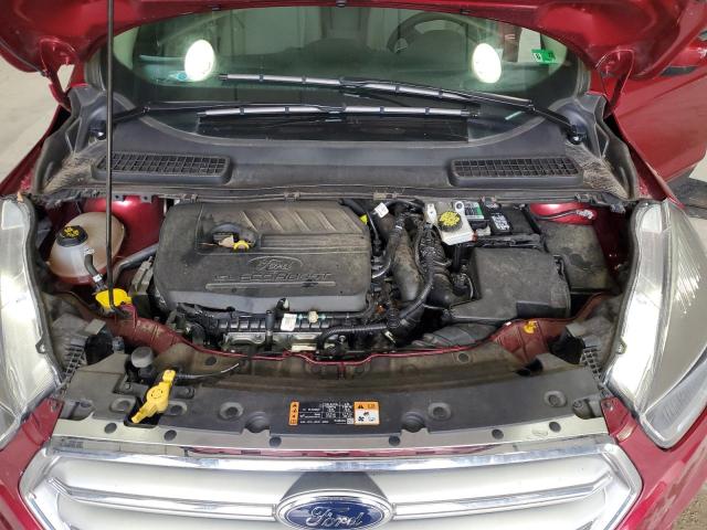 1FMCU0GD1HUD15318 - 2017 FORD ESCAPE SE წითელი ფოტო 12