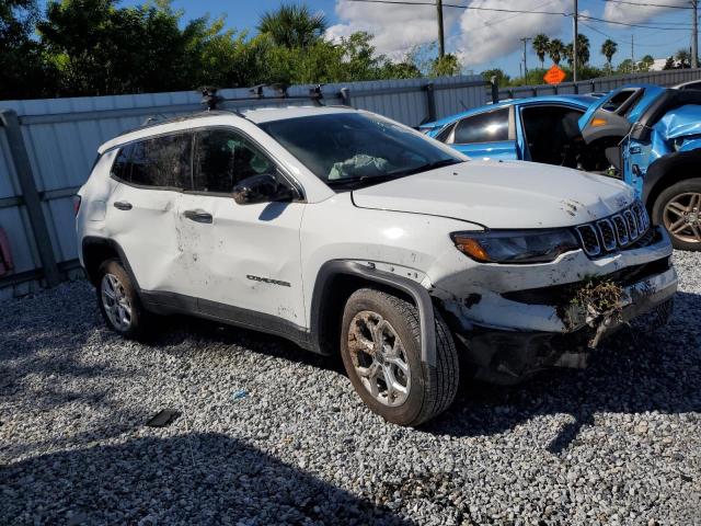 3C4NJDAN2ST515124 - 2025 JEEP COMPASS SPORT Weiß Foto 4