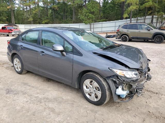 2HGFB2F51DH548241 - 2013 HONDA CIVIC LX 灰色 照片 4